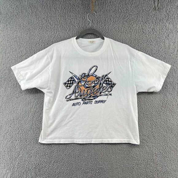 Brandy Melville Los Angeles auto parts Graphic Tee shirt - Picture 1 of 9